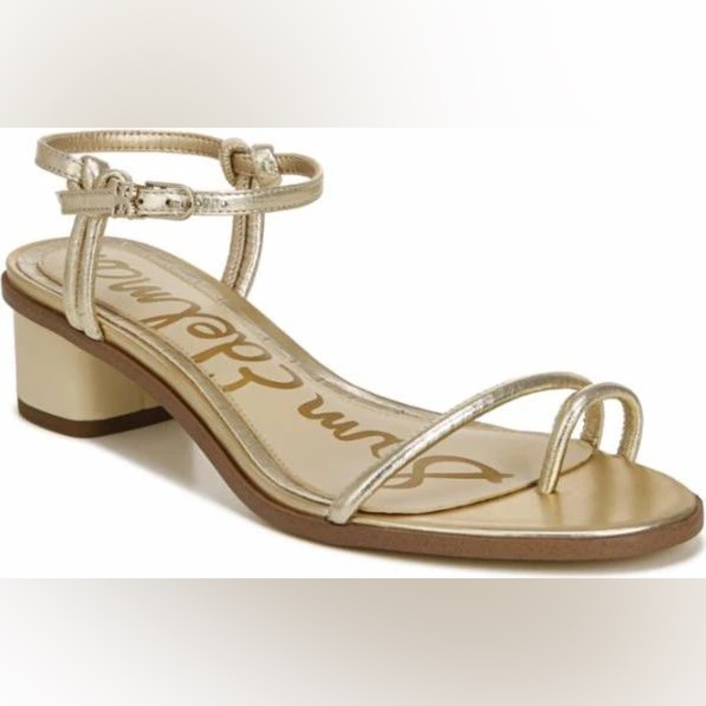 Sam Edelman Isle Metallic Sheep Molten Gold